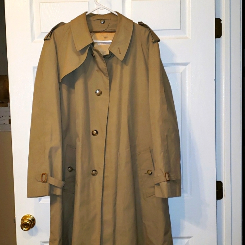 Brooks Brothers Men's Trench/Raincoat Size 42 MENS REGULAR